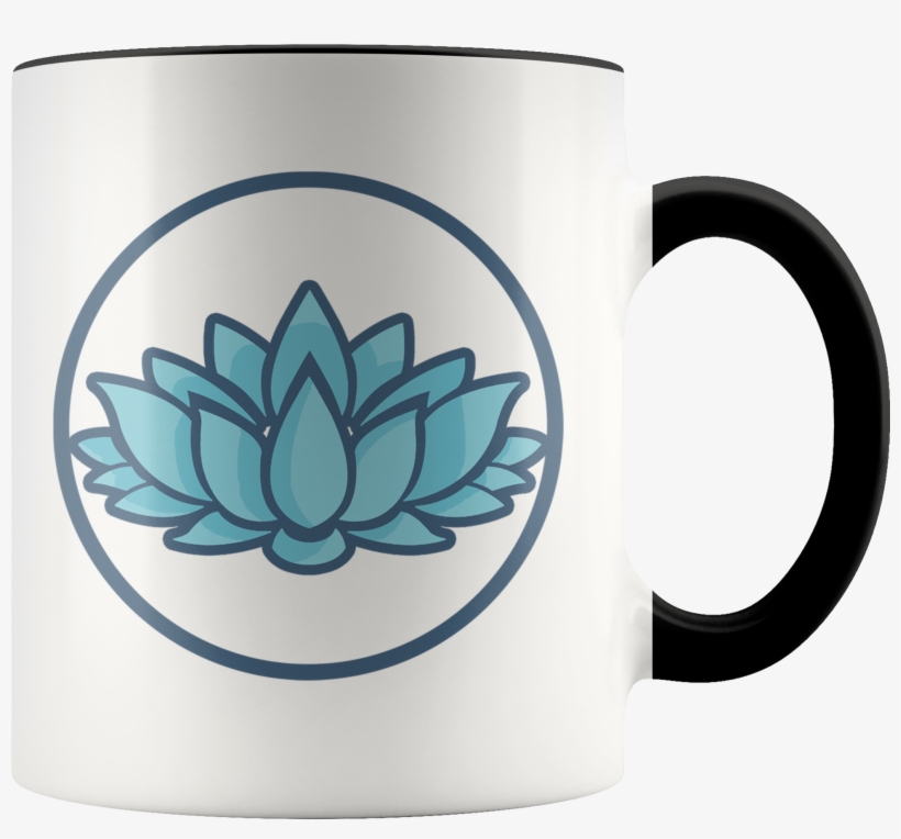 Lotus Flower, Buddhist Hindu Symbol 11oz - Mug, transparent png download