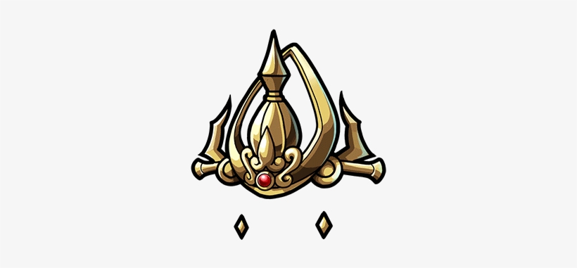 Gear-thunder Gemmed Crown Render - Unison League Thunder Crown, transparent png download