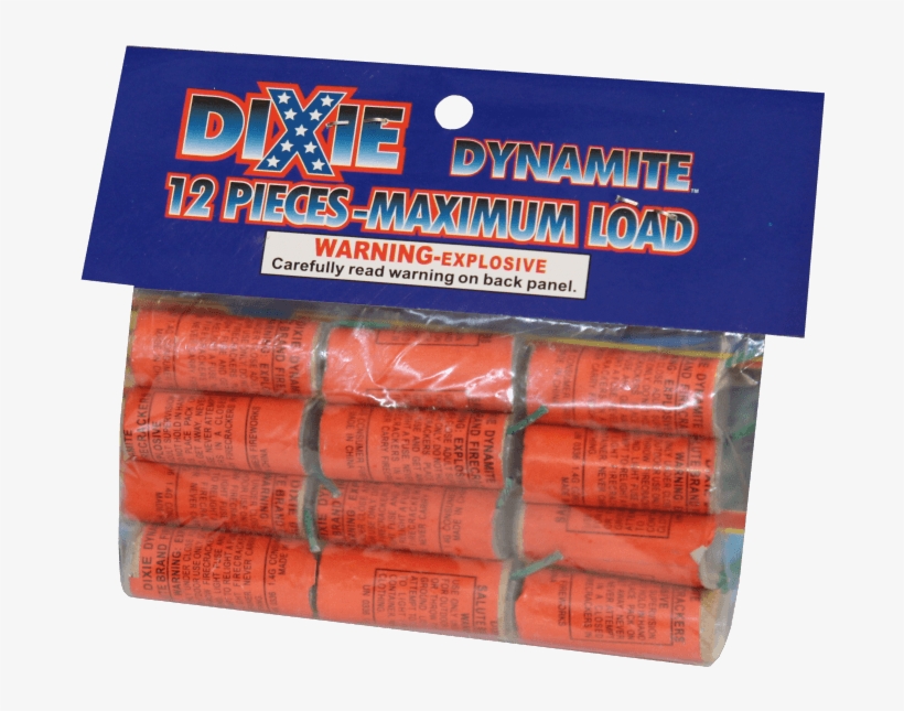 12 Pack Of Extremely Loud Salute Firecrackers - Dynamite Firecracker, transparent png download