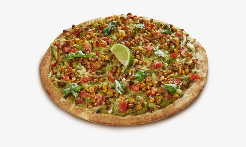 Smashed Avocado, Vegan Cheese, Charred Corn And Diced - New York Classic Pizza Yellow Cab, transparent png download