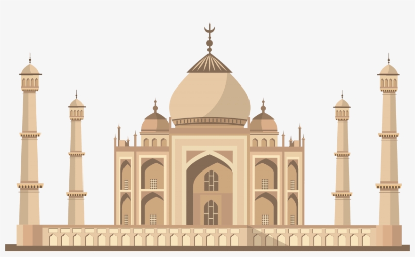 Taj Mahal India Png Free Images Toppng - Tajmahal In Png, transparent png download