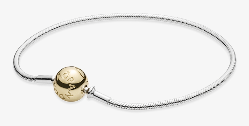Essence Collection Sterling Silver Bracelet With 14k - Pandora Essence Collection Sterling Silver Bracelet, transparent png download