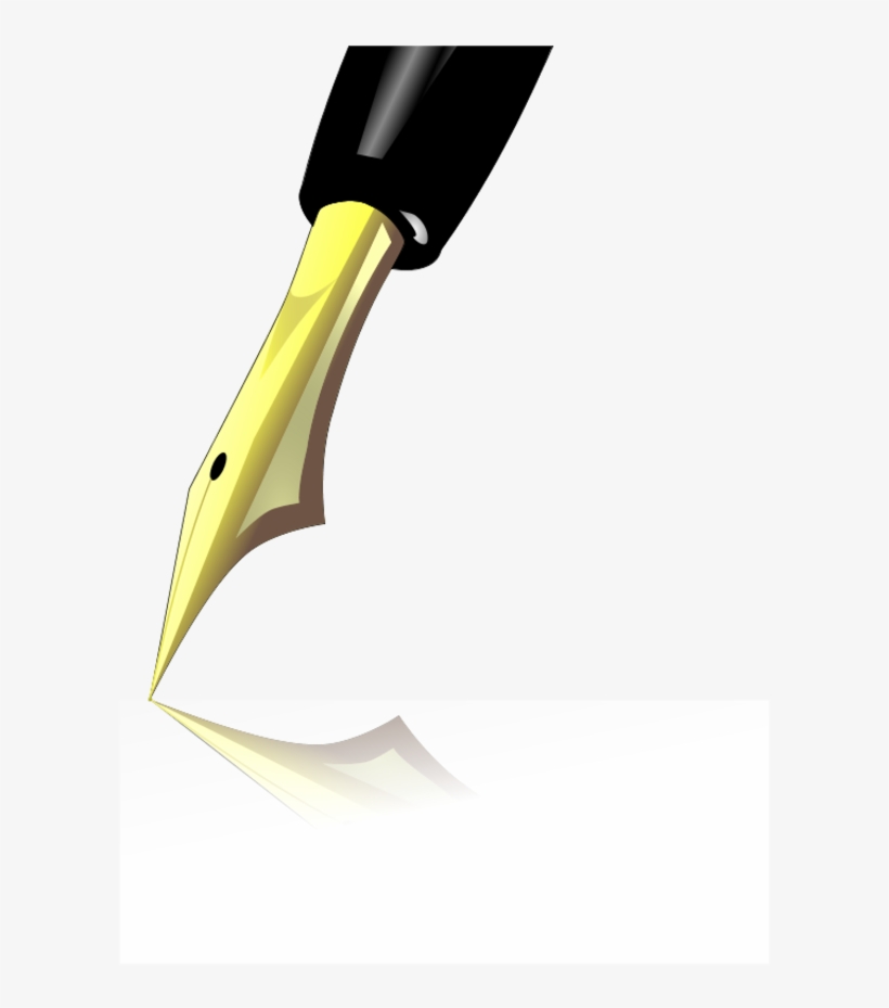 Filler, Pen, Fountain Pen, Author, Write, Publish - Ink Pen Tip, transparent png download