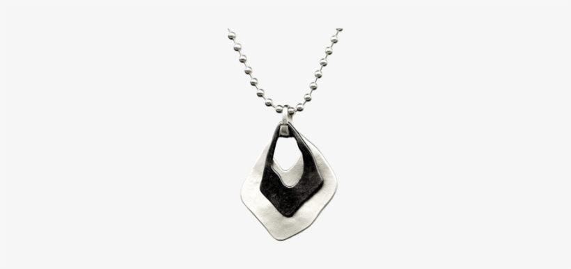 "silver & Black" Necklace - Sri Jagdamba Pearls, transparent png download