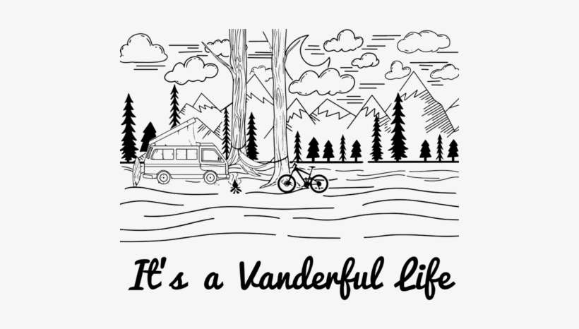 It's A Vanderful Life Sticker - Sticker, transparent png download