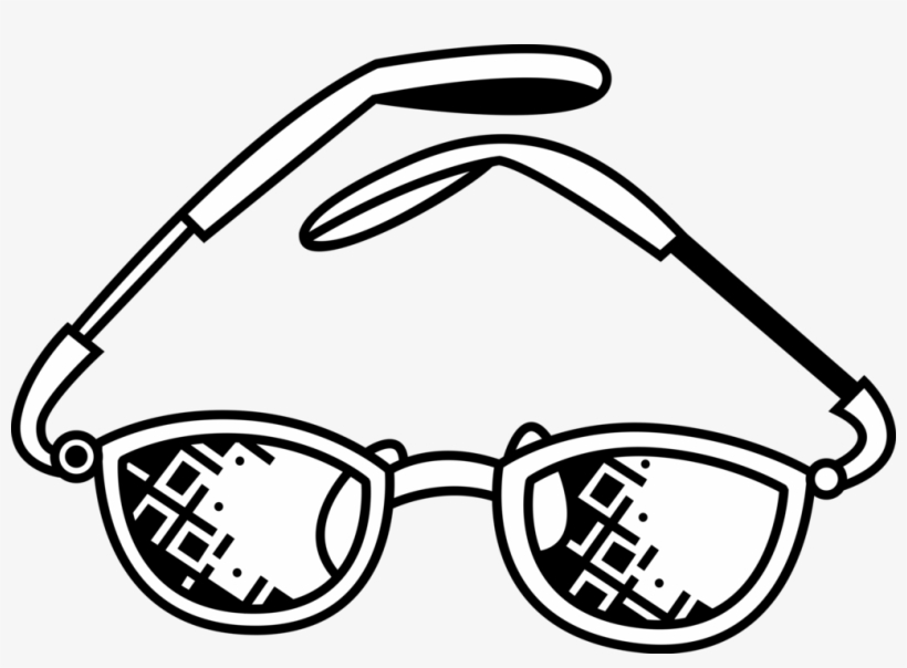 Vector Illustration Of Reading Glasses Eyeglasses To - Openclipart, transparent png download