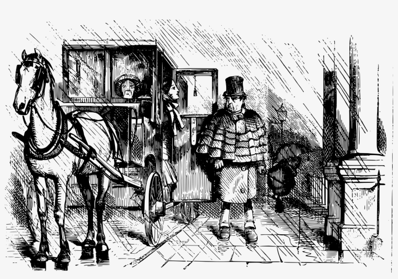 This Free Icons Png Design Of Angry Cab Beside A Carriage, transparent png download