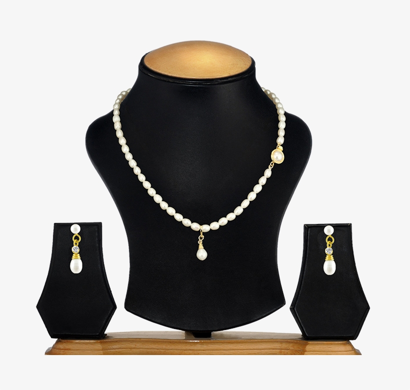 Diamond Necklace Silver Set, transparent png download