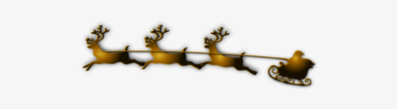Christmas,santa - Vintage Santa And Sleigh Riding Over Leaning Tower, transparent png download