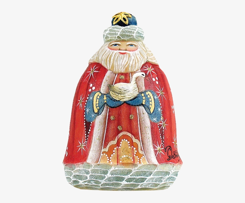 Publicat De Eu Ciresica La - G.debrekht Santa With Goose, transparent png download