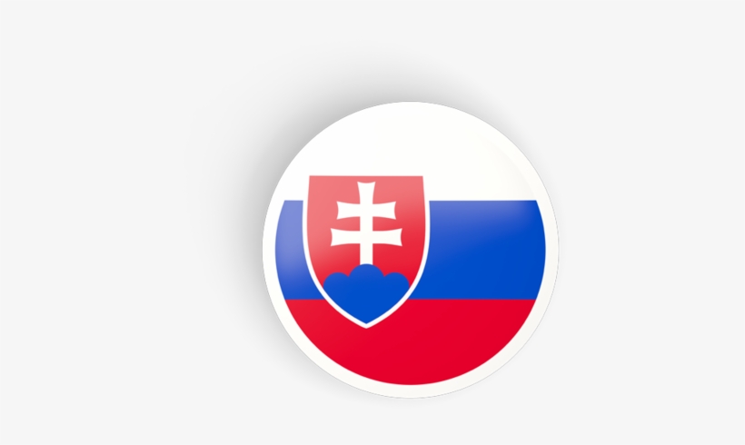 Slovakia Flag Png Hd - Slovakia Flag Icon Png, transparent png download