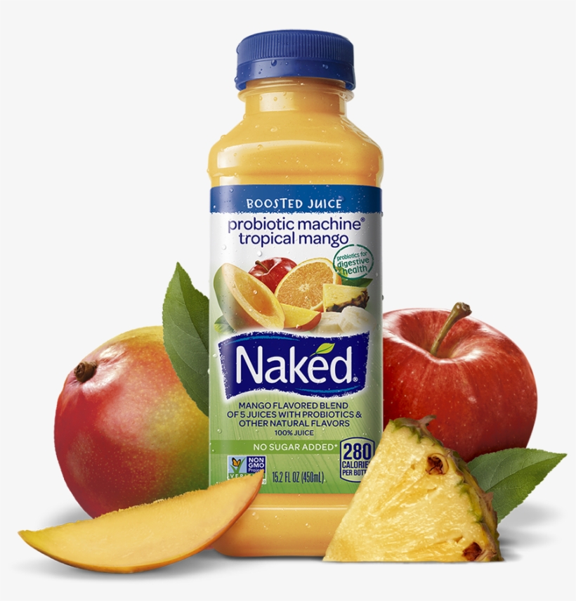 1 Kbyte, V - Naked Juice Tropical Mango, transparent png download