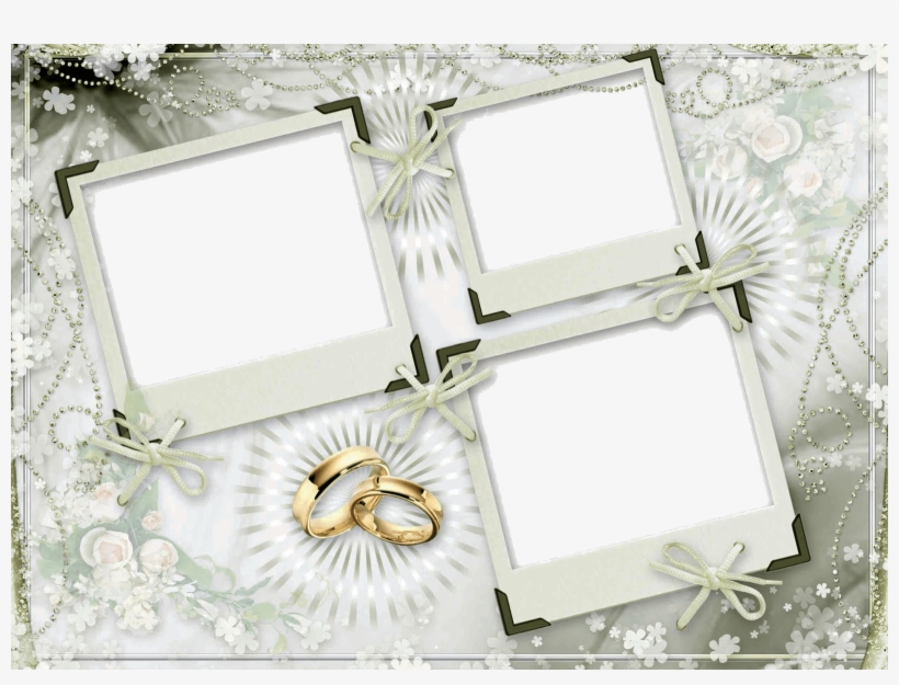 Wedding Photo Frame Png, transparent png download