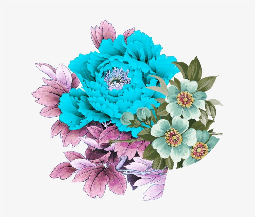 Flower Decoration Png - Moutan Peony, transparent png download
