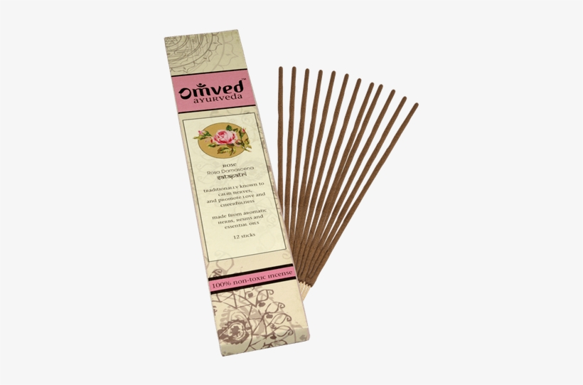 Rose Ayurvedic Agarbatti - Agarbatti Png, transparent png download