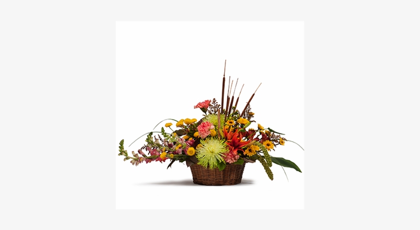 Bountiful Basket Flower Arrangement - California, transparent png download