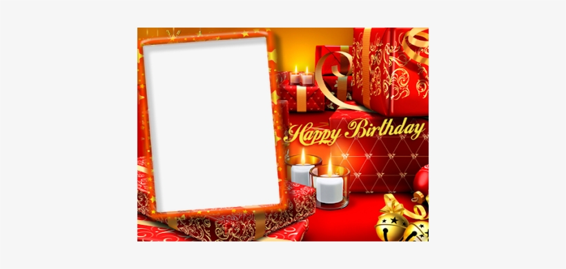 Happy Birthday Frames Png - Birthday Photo Frame Download, transparent png download