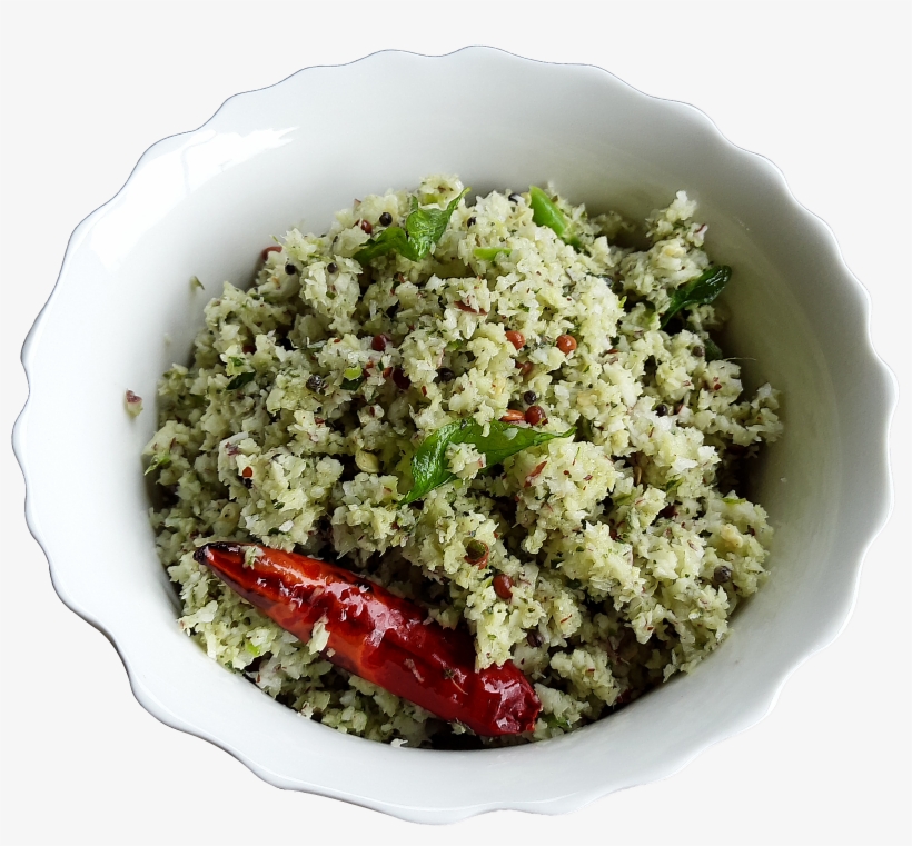 333) Green Curry Leaf Chutney - Side Dish, transparent png download