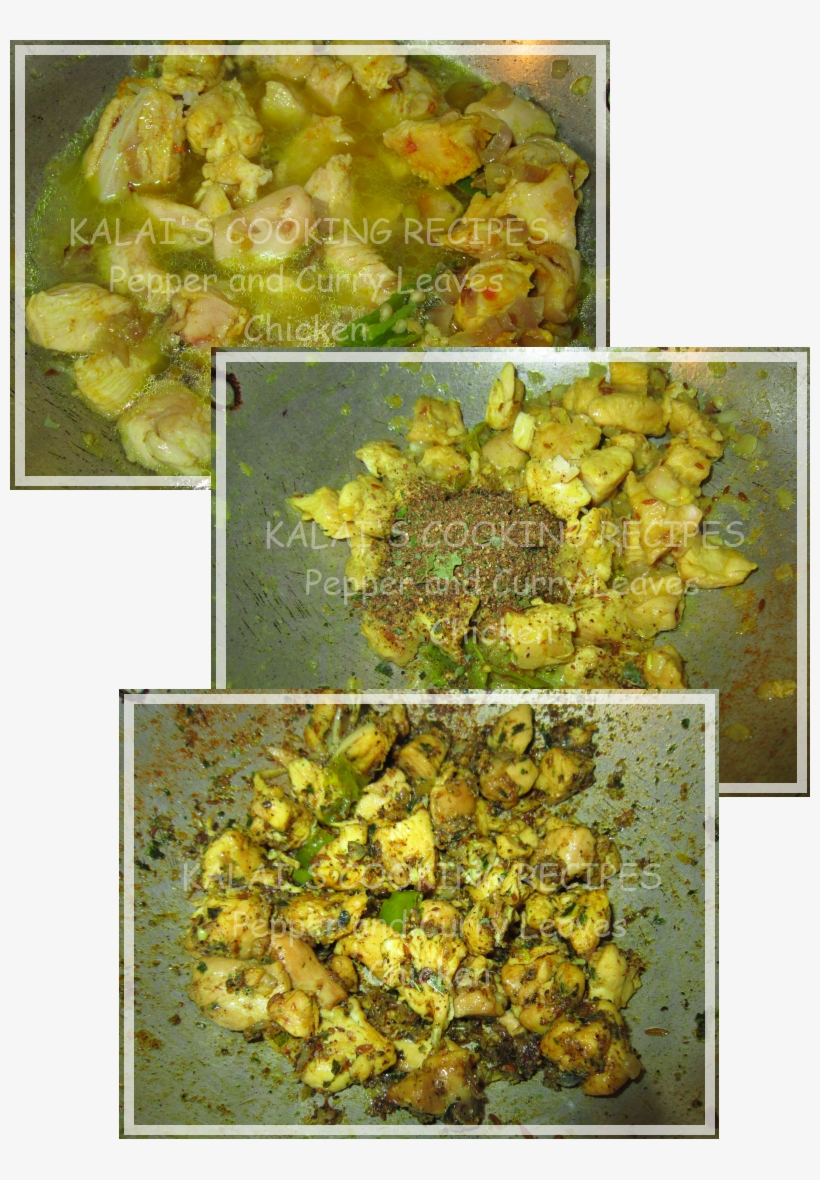 Pepper And Curry Leaves Chicken Sukka - Curry Tree, transparent png download