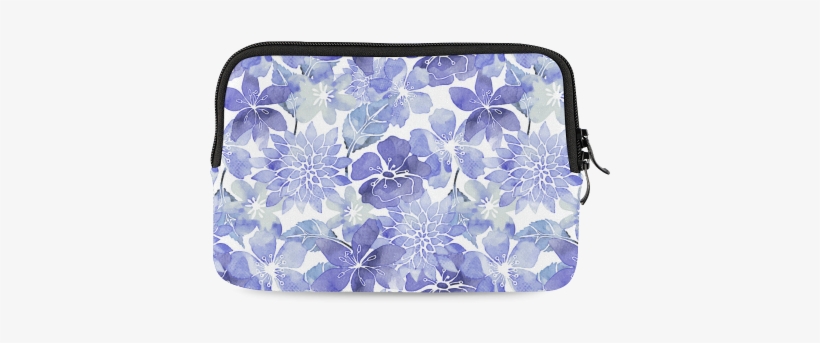 Watercolor Flower Pattern Ipad Mini - Purple Watercolor Heart Png, transparent png download