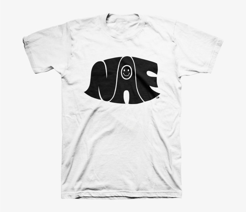 Naf Smiley Logo Tee - Fragile Nin T Shirt, transparent png download