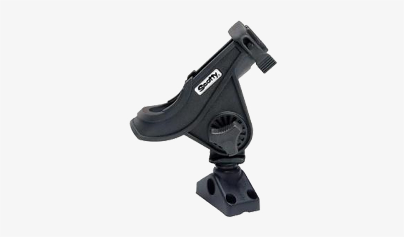 Scotty Downriggers 280bk Black Side Deck Mount Bait - Scotty 34364m Scotty Baitcaster/spinning Rod Holder, transparent png download