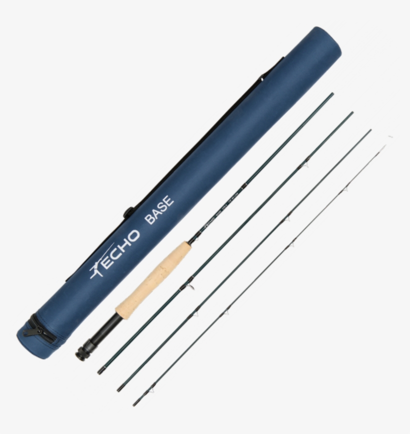 Echo Base 480-4 Fly Rod - Echo Base 480 4pc Fly Rod-fly Fishing Rods > Echo, transparent png download