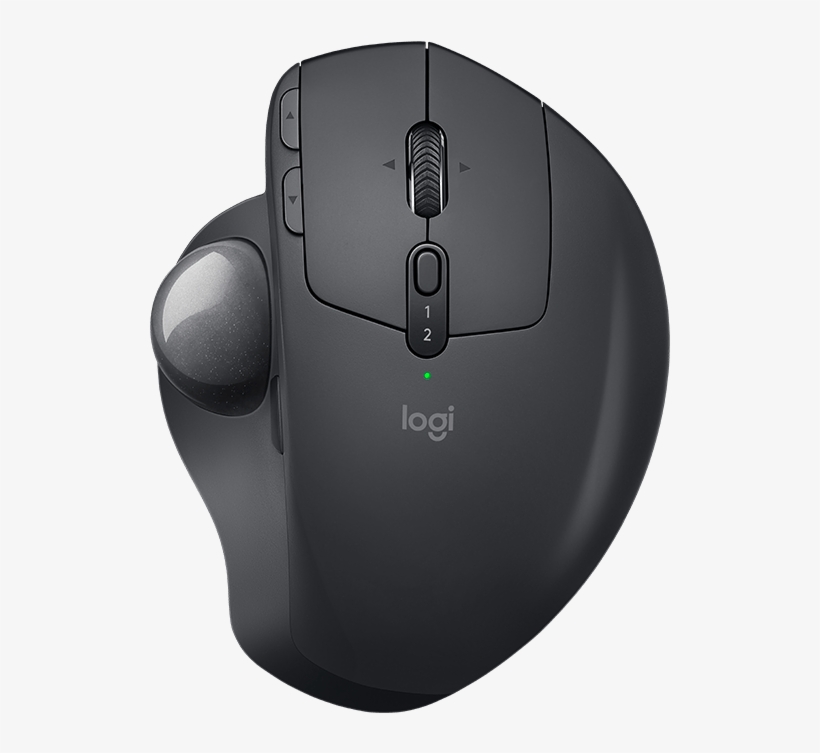 It Enables Effortless Cross Computer Control And Changes - Logitech Mx Ergo - Bluetooth Optical Trackball - Black, transparent png download