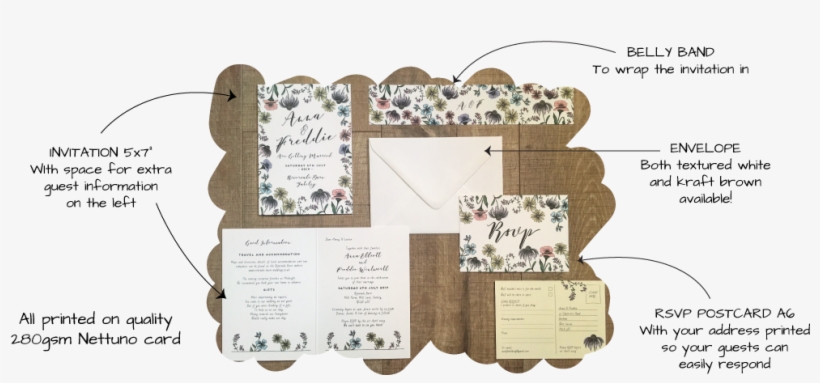 Little Lines Wedding Stationery - Wedding Invitation, transparent png download