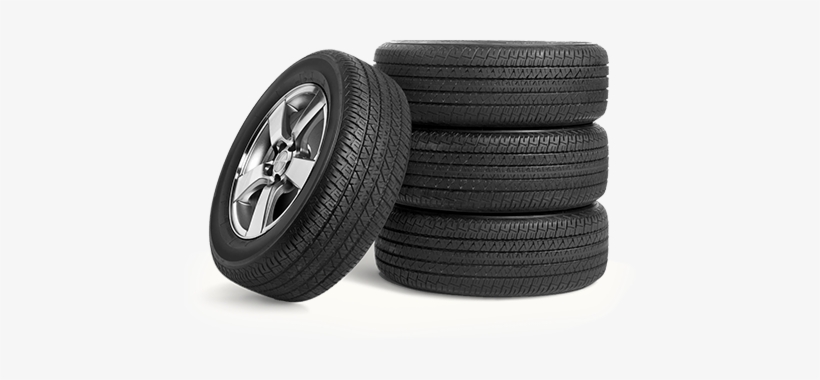Four Stacked Tires - Tire Stack Transparent Background Transparent PNG