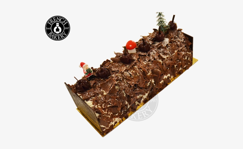 Black Forest Christmas Cake - Cake French, transparent png download