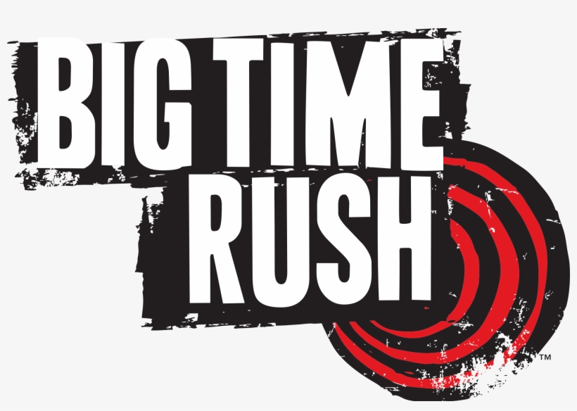 Big Time Logo - Big Time Rush Letras, transparent png download