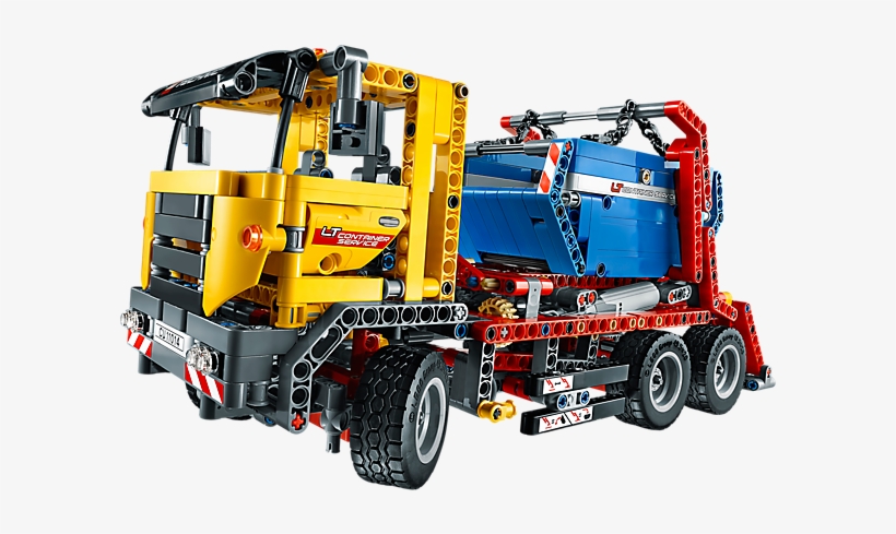 Container Truck - Container Truck Lego Technic, transparent png download