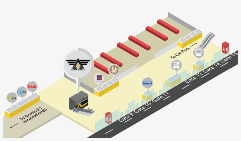 Airportels Dmk Map Forweb 02 - Airportels Luggage Delivery & Luggage Storage, transparent png download