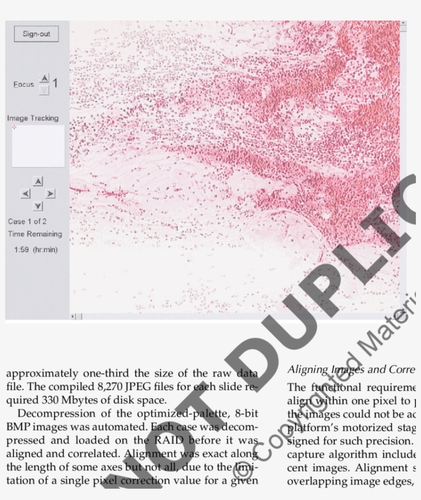 Cytoview Pt Interface With Signout Button, Focal Plane - Mercedes Chłodnica Oleju 2.0 Kompresor, transparent png download