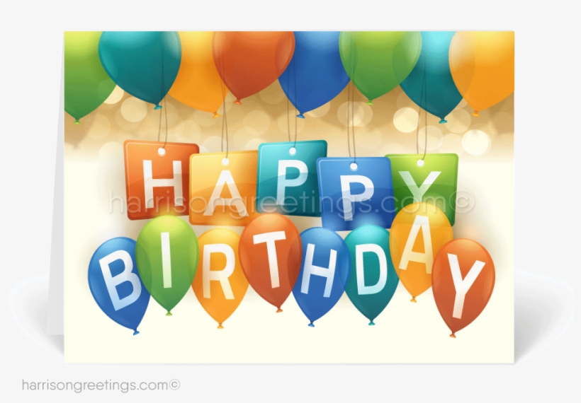 Contemporary Happy Birthday Greeting Cards - Birthday, transparent png download
