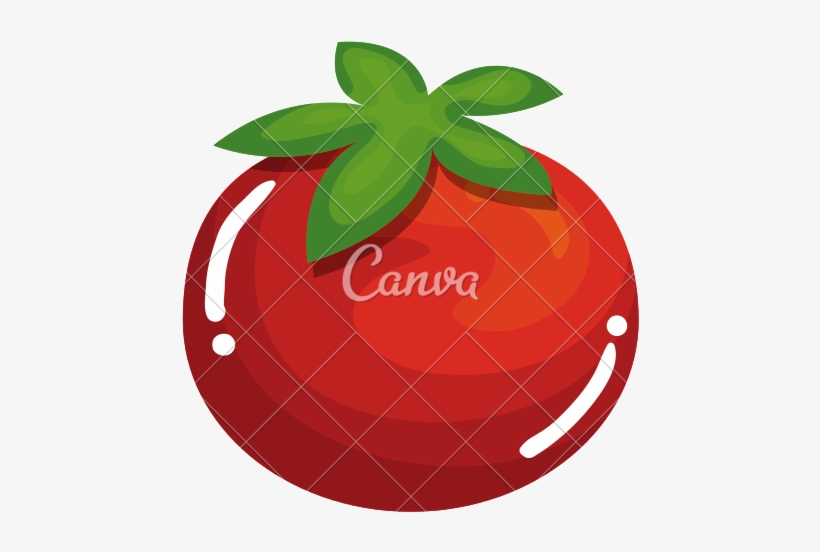 Tomato Fresh Vegetable Icon - Use Canva Like A Pro, transparent png download