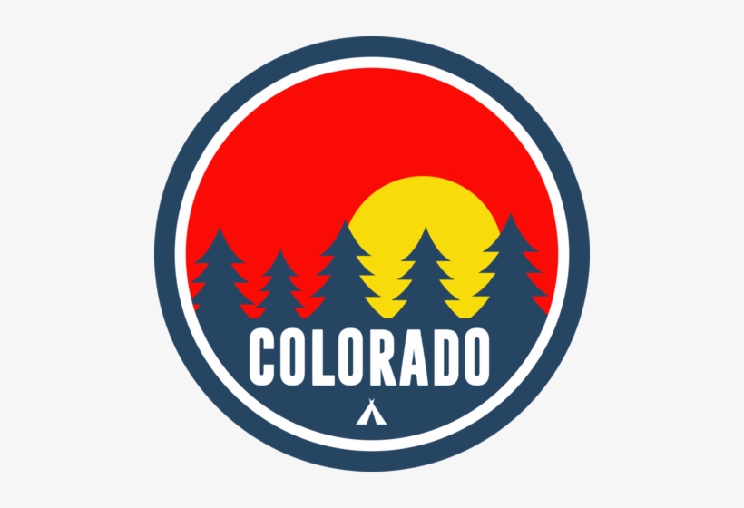 Colorado Red Trees Sticker - Sticker, transparent png download