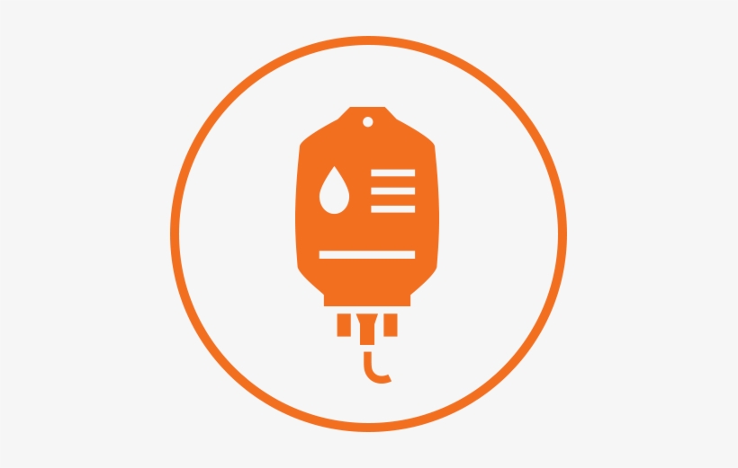 Blood Drop Icon Track Your Apheresis - Circle, transparent png download