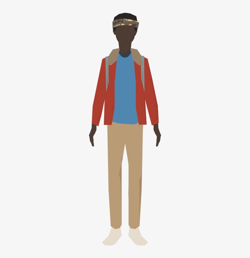 Lucas Sinclairfriend To Mike, Will, Dustin & Eleven - Costume, transparent png download