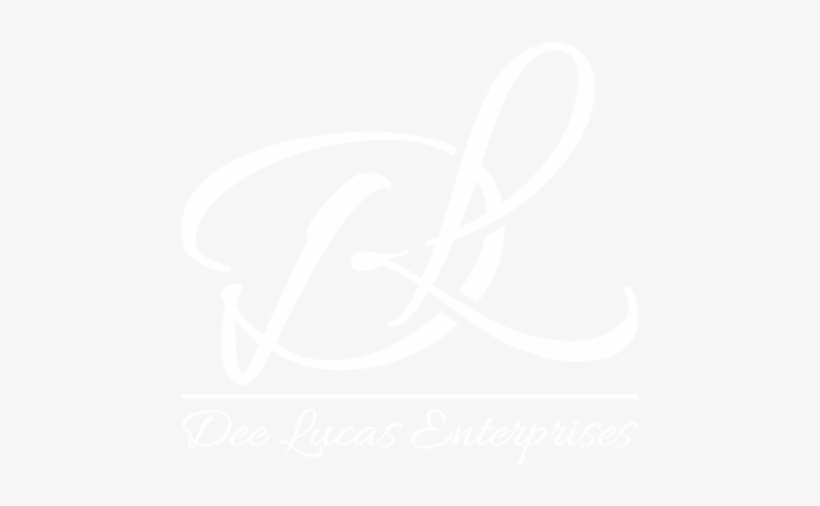 Dee Lucas Enterprises Logo Invert - Salon Logo, transparent png download