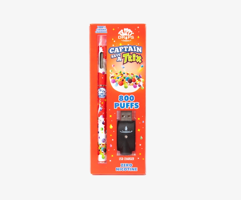 Captain Save A Trix Hookah Pen - Trix, transparent png download