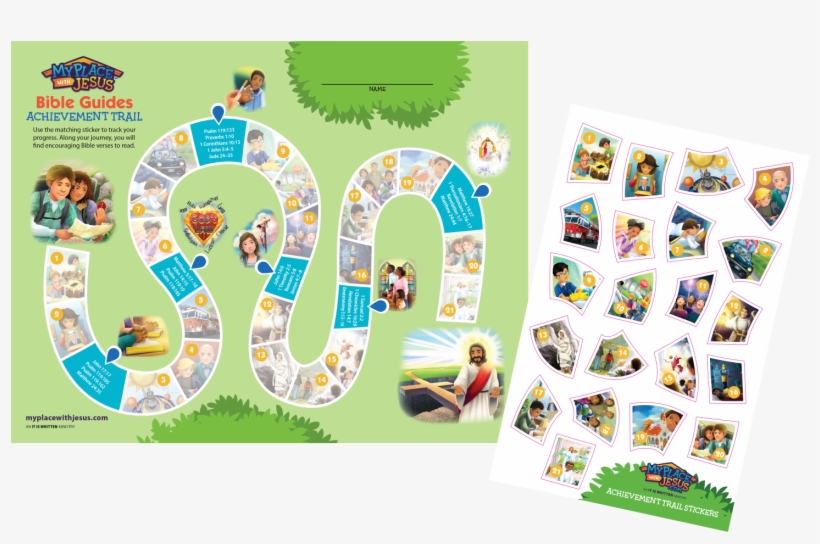 My Place With Jesus Bible Guides Achievement Trail, transparent png download