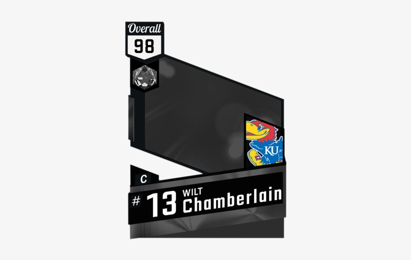 '55 Wilt Chamberlain Onyx Card - Lebron James Lakers Card, transparent png download