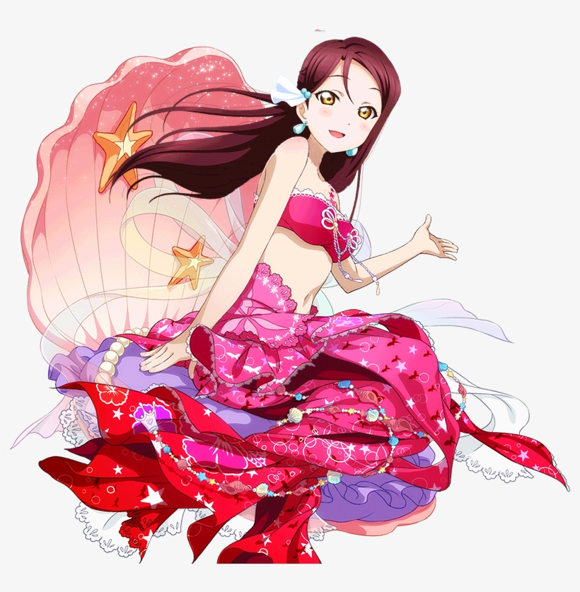 22 Oct - Nishikino Maki Love Live School Idol Project Mermaid, transparent png download
