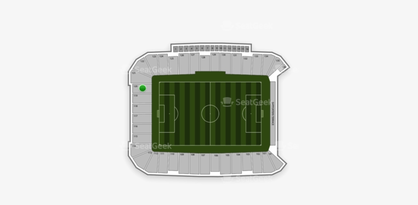 Colorado Rapids At Dick's Sporting Goods Park Section - Dick’s Sporting Goods Park, transparent png download