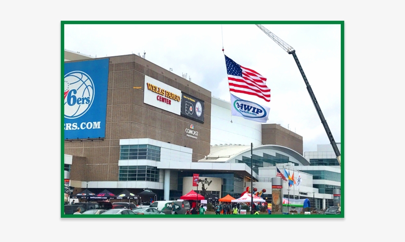 Wells Fargo Center - Indoor Nba Philadelphia 76ers All-star Mat 33.75"x42.5",, transparent png download