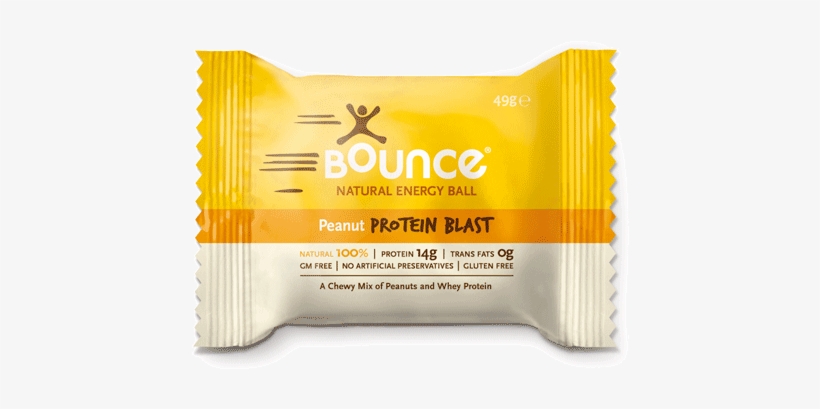 Bounce Energy Balls - Bounce Ball Peanut Protein Blast 49g, transparent png download