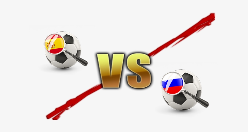 Fifa World Cup 2018 Spain Vs Russia Png Image - Fifa World Cup 2018 Brazil Vs Belgium, transparent png download