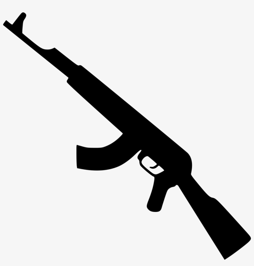 Kalashnikov Gun Comments - Ak 47 Assault Rifle, transparent png download